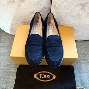 Tod’s Loafers in Suede